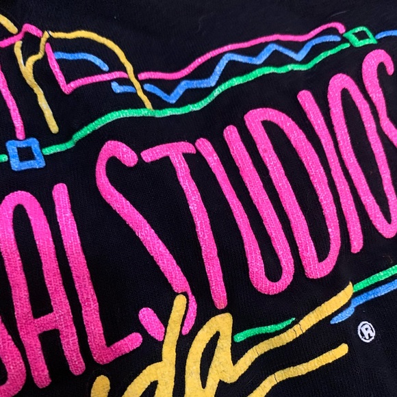 Vintage Neon Universal Studios Shirt - Picture 3 of 5